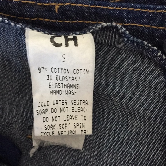 CH Midi Mermaid Denim Skirt, Small - Picture 6 of 8